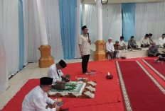 Penuh Haru, Pasukan Kuning Tarawih dan Makan Bersama Bupati OKU