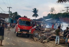 Hadiri Pengajian di Masjid, Rumah Hangus Terbakar