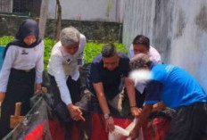 Lepas 4.000 Bibit Ikan Lele, Berdayakan Warga Binaan Rutan Baturaja