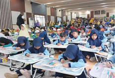 Ratusan Murid RA-TK Ikuti Lomba Mewarnai