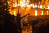 Rumah Kayu di KPR OKU Terbakar, Tidak ada Korban Jiwa