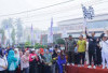 Antusias! Ribuan Warga Ramaikan Jalan Sehat HUT ke-22 OKU Selatan