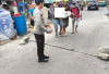 Tersengat Listik Pekerja Bangunan Alami Luka Bakar serius