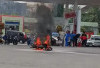 Moge Hangus Terbakar Usai Isi BBM 