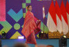 Perkenalkan Kain Bidak Galah Napuh Komering di Festival Kreatif Sriwijaya 2025
