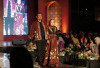 Bupati OKU Selatan dan Istri Pukau Penonton dengan Songket OKU Selatan 
