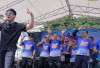 Band Republik Guncang Pantai Pelangi Ranau