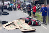 Ditabrak Truk Pengangkut Semen, Guru di Lahat Meregang Nyawa