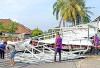 Angin Puting Beliung Terjang OKU Timur, Rumah Rusak dan Listrik Lumpuh