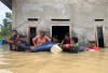 Anak Sungai Lalan Meluap, Puluhan Rumah di Bayung Lencir Terendam Banjir