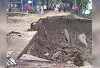 Jalan Desa Amblas Masuk Sungai Musi