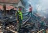 Diduga Tinggalkan Api di Tungku, Rumah Warga OKU Selatan Ludes Terbakar