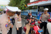 Cegah Kecelakaan, Polres OKU Laksanakan Strong Point